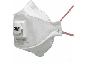 4251768206357 - Mundschutz Maske FFP3 Atemschutzmaske Gesichtsmaske Mund Nasenschutz mit Ventil 3M™ Aura™ 9332+  1