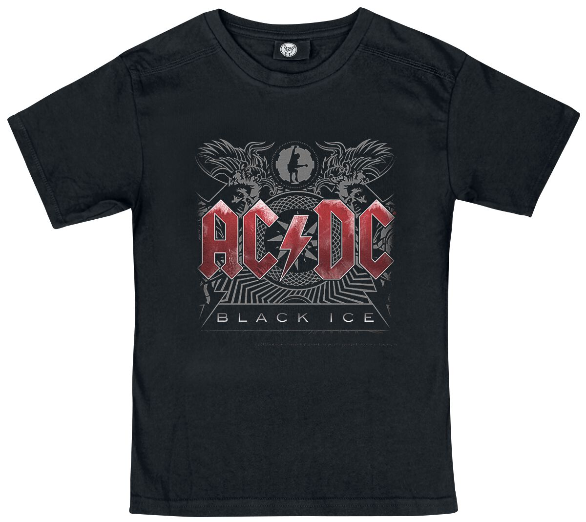 4251769327297 - AC DC Metal-Kids - Black Ice T-Shirt schwarz in 152