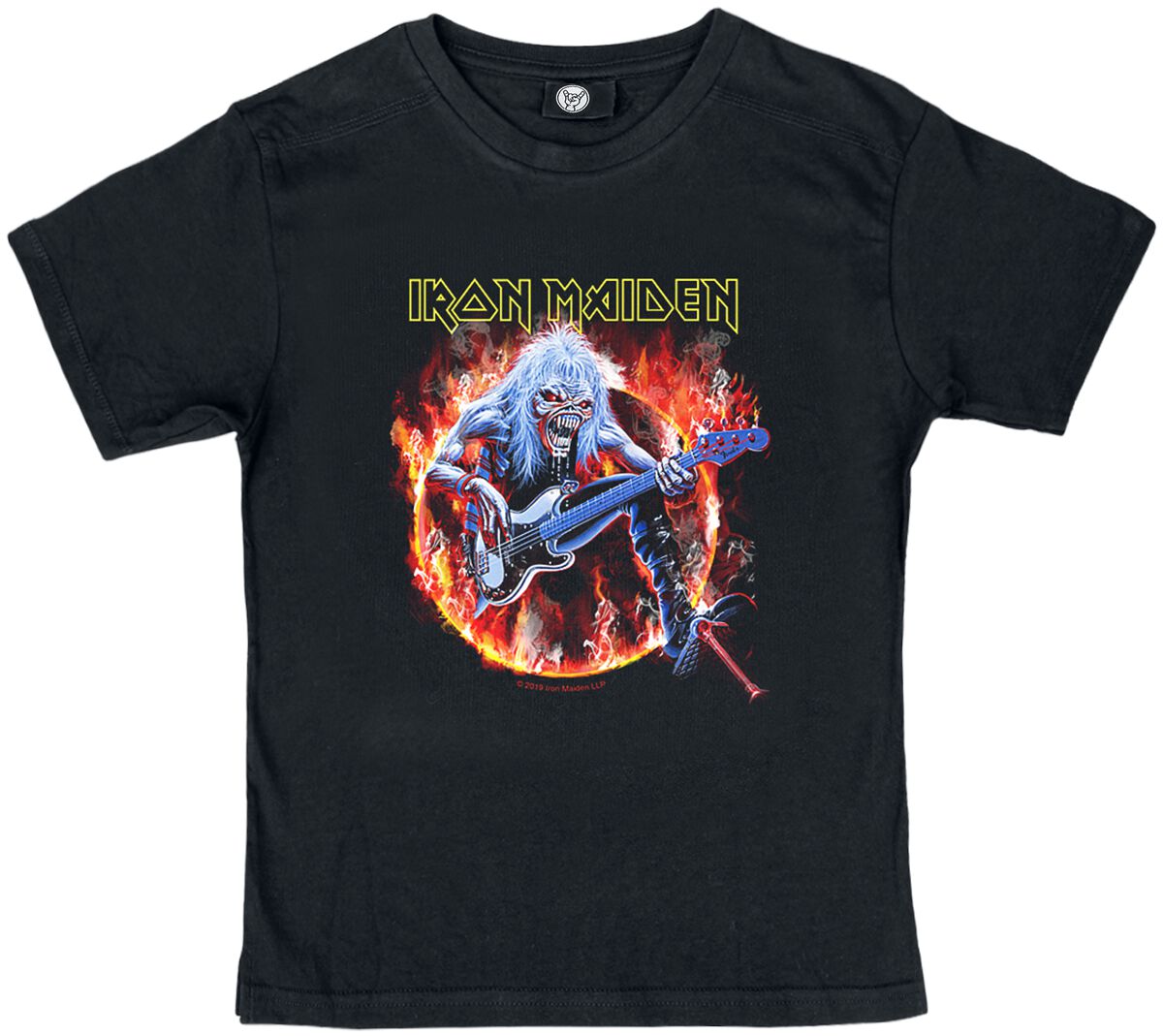 4251769339498 - Metal-Kids - Fear Live Flame T-Shirt schwarz in 140