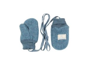 4251774582575 - PICKAPOOH - Fäustlinge WOLLFLEECE in jeansblau Gr110 116