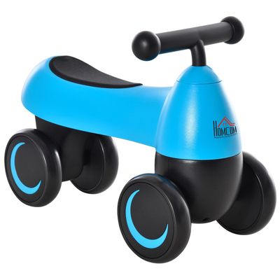 4251774910774 - Rutschauto blau und schwarz 54 x 26 x 38 cm (LxBxT) Kinderfahrzeug Rutschauto Rutschfahrzeug Laufhilfe