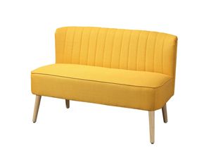 4251774911474 - Sofa für 2 Personen 117cm x 565cm x 77cm Sofa 2-Sitzer Couch Stoffsofa Liege Lounge Sitzmöbel gepolstert