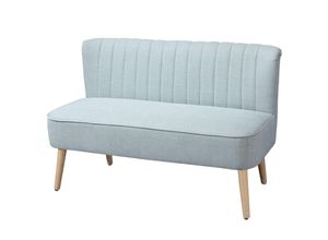 4251774911498 - Sofa für 2 Personen 117cm x 565cm x 77cm Sofa 2-Sitzer Couch Stoffsofa Liege Lounge Sitzmöbel gepolstert