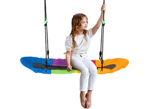 4251774950718 - Kinderschaukel höhenverstellbar 160 cm für Kinder zw 3 - 14 j - mehrfarbig - Outsunny