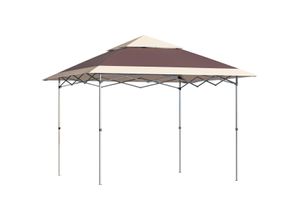 4251774953085 - Pop-Up-Pavillon zusammenfaltbar 350 x 350 x 268 cm (L x B x H) Gartenpavillon Faltpavillon Partyzelt Gartenzelt