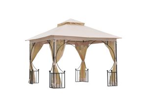 4251774974233 - Pavillon Doppeldach 3x3m