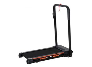 4251774978453 - Faltbares Laufband mit LCD Display schwarz 54 x 101 x 105 cm (BxTxH) Aerobic-Training Fitnessgerät Ausdauer Sport
