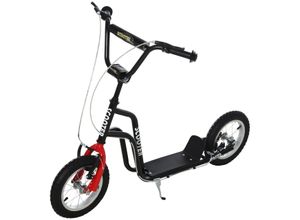 4251774979092 - Kinderroller mit höhenverstellbaren Lenker 120 x 58 x 75-80 cm (BxTxH) Tretroller Cityroller Kinder Roller Scooter