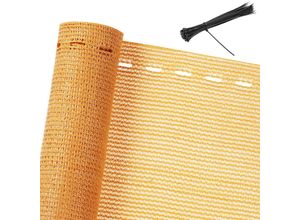 4251776507767 - Detex® Balkonsichtschutz Beige 12x10m