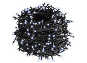 4251776920610 - Monzana - Lichterkette 200 400 600 led IP44 Innen Außen Kabel Weihnachtsdeko Leuchtkette Lichtervorhang Weihnachtsbeleuchtung Warmweiß Kaltweiß Bunt