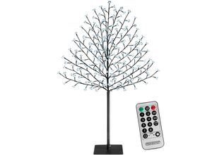 4251776921440 - monzana® Kirschblütenbaum 220 LED 220cm blau