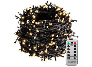 4251776921969 - monzana® Lichterkette 600 LED mit Fernbedienung 60m warm weiß