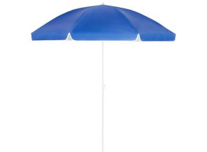 4251776925127 - Kingsleeve® Sonnenschirm Crete Blau 200cm Neigefunktion