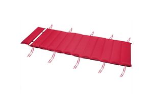 4251776927855 - Detex® Auflage Saunaliege Rot 177x58x7cm