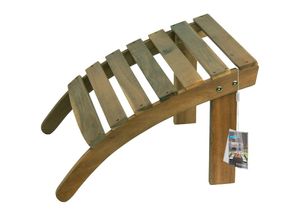 4251776929095 - Casaria® Fußstütze Akazienholz für Adirondack Gartenstuhl