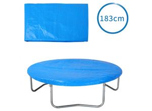 4251776931630 - monzana® Abdeckung Trampolin Blau Ø183cm