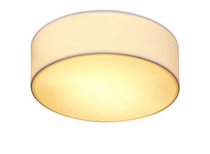 4251776931906 - monzana® Deckenlampe Weiß Stoff Ø30cm