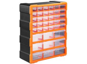 4251776932798 - monzana® Kleinteileorganizer 475x38x16cm 39 Fächer