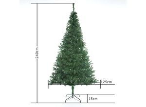 4251779108398 - Deuba Weihnachtsbaum PVC 240cm