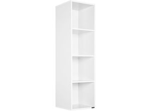 4251779109975 - Bücherregal mit 4 Fächer 106x30x30cm Kippschutz Bodenschoner 40kg Belastbarkeit Wohnzimmer Schlafzimmer Büro Regal Standregal Würfelregal 30x30x106cm