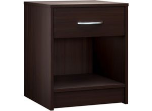 4251779133260 - CASARIA® Nachttisch mit Schublade 50cm Boxspringbett Komforthöhe Ablage Schlafzimmer Nachtschrank Nachtkästchen Nachtkommode Holz 50x40x35cm Wenge