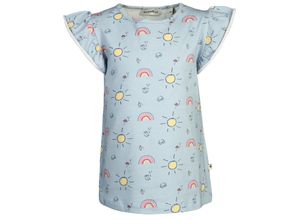 4251797402553 - tausendkind collection - T-Shirt HAPPINESS in hellblau Gr104 110