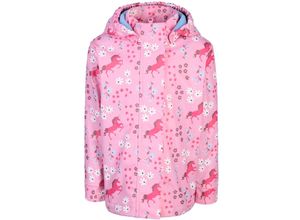 4251797404960 - tausendkind essentials - Regenjacke EINHORN gefüttert in pink unicorn dream Gr98