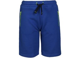 4251797407459 - tausendkind collection - Sweat-Shorts KONTRAST in royal blau Gr104 110