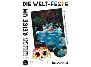 4251797411661 - Kratzbilder REISE UM DIE WELT - FESTE 10-teilig