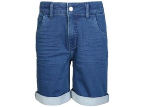4251797413139 - tausendkind essentials - Denim-Shorts CLASSIC in mittelblau Gr116 122
