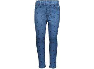 4251797413191 - tausendkind essentials - Jeggings HERZEN in mittelblau Gr116