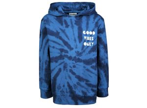 4251797415324 - tausendkind collection - Kapuzen-Sweatshirt BATIK in blau Gr92 98