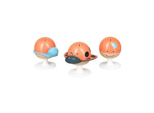 4251797417212 - tausendkind learn & play - Saugnapfrasselset SNAIL APPLE & BUG 3-teilig