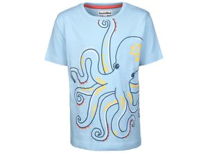 4251797418882 - tausendkind collection - T-Shirt RIESENKRAKE in hellblau Gr140 146