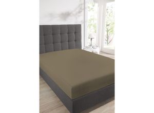 4251806403472 - Boxspringbett Spannbettlaken Flexi aus 95% gekämmter Baumwolle und 5% Elasthan für maximale Flexibilität MADE IN GREEN