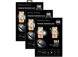 4251810800113 - cofi1453 3X Panzer Schutz Glas 9H Tempered Glass Display Schutz Folie Display Glas Screen Protector kompatibel mit LG K41S