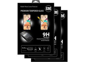 4251810800151 - cofi1453 3X Panzer Schutz Glas 9H Tempered Glass Display Schutz Folie Display Glas Screen Protector kompatibel mit LG K61