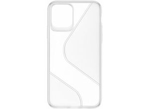 4251810800229 - cofi1453® S-Line Hülle Bumper kompatibel mit Huawei P30 Lite Silikonhülle Stoßfest Handyhülle TPU Case Cover in Transparent