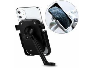 4251810801875 - cofi1453® 360 Grad Verstellbarer Halterung Universal Fahrrad Handyhalterung Handyhalter für Rückspiegel Halter Fahrrad Smartphone Fahrradhalterung