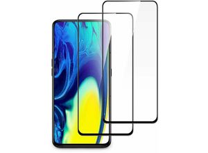 4251810802063 - cofi1453® 2 Stück 5D Full Screen Displayschutzfolie Schutz Glas kompatibel mit iPhone 7   8 Curved Panzer Folie Vollständig Klebend und Abdeckung