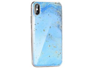 4251810804722 - cofi1453® Hülle Schale Marble Case Cover Stein Marmor Design Glitzer Muster Handyhülle Handyschale Fashion Tasche Schutz kompatibel mit Samsung