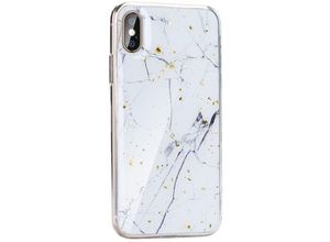 4251810804739 - cofi1453® Hülle Schale Marble Case Cover Stein Marmor Design Glitzer Muster Handyhülle Handyschale Fashion Tasche Schutz kompatibel mit Samsung