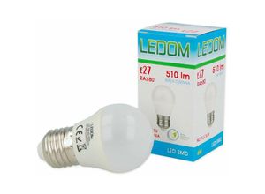 4251810805972 - Led Line - 3 Stück] ledom E27 smd Leuchtmittel 230V ac 6W 510 Lumen Ø45 220-240V 240 Grad Abstrahlwinkel 3000K Warmweiß Lampe Glühbirne