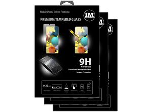 4251810807488 - cofi1453 3X Panzer Schutz Glas 9H Tempered Glass Display Schutz Folie Display Glas Screen Protector kompatibel mit Samsung Galaxy A51 5G (A516F)