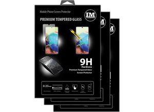 4251810807518 - cofi1453 3X Panzer Schutz Glas 9H Tempered Glass Display Schutz Folie Display Glas Screen Protector kompatibel mit Samsung Galaxy A71 5G (A716F)