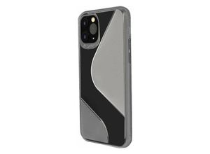 4251810810341 - cofi1453® S-Line Hülle Bumper kompatibel mit iPhone 11 Silikonhülle Stoßfest Handyhülle TPU Case Cover Schwarz