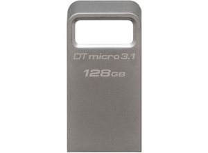 4251810822573 - Kingston DataTraveler Micro 31 DTMC3 128GB Kleines Format USB 31 Speicherstick silber