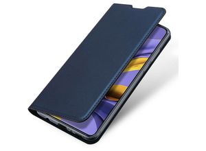 4251810829398 - Buch Tasche kompatibel mit SAMSUNG GALAXY M51 (M515F) Handy Hülle Etui Brieftasche Schutzhülle mit Standfunktion Kartenfach Blau