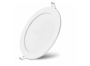 4251810831995 - - 9W led Panel Einbaustrahler Spot Einbauleuchte Kaltweiß (6500K) 720 Lumen Deckenleuchte Rund