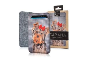 4251810840324 - Cofi 1453 - Universal Pocket Handyhülle Slim Pocket Schutzhülle Cover 10x17cm Case Motiv Yorkshire Terrier